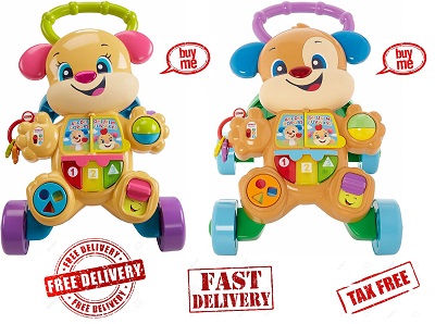 fisher price laugh and learn puppy walker